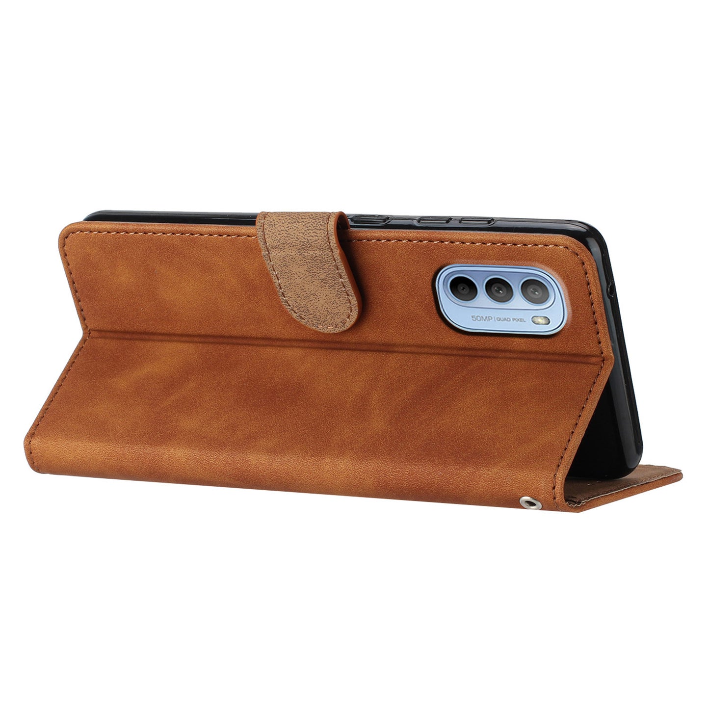 For Motorola Moto G52 4G / G82 5G PU Leather Butterfly Imprinted Stand Shell Wallet Phone Case