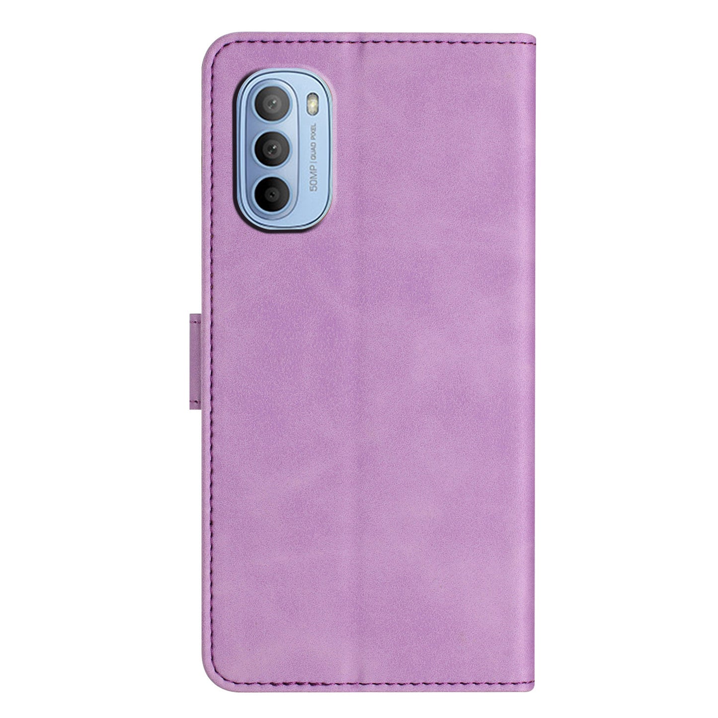 For Motorola Moto G52 4G / G82 5G PU Leather Butterfly Imprinted Stand Shell Wallet Phone Case