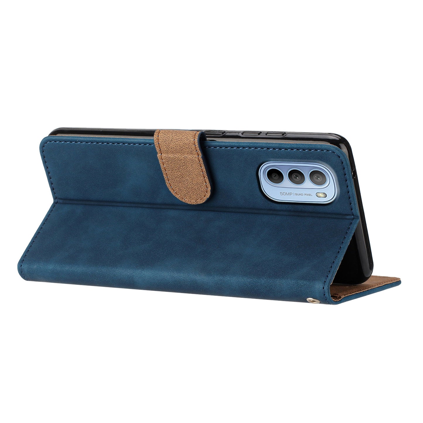 For Motorola Moto G52 4G / G82 5G PU Leather Butterfly Imprinted Stand Shell Wallet Phone Case