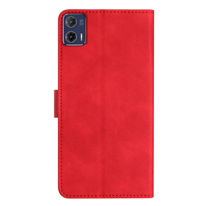 For Motorola Moto G73 5G PU Leather Butterfly Imprinted Stand Shell Wallet Shockproof Phone Case