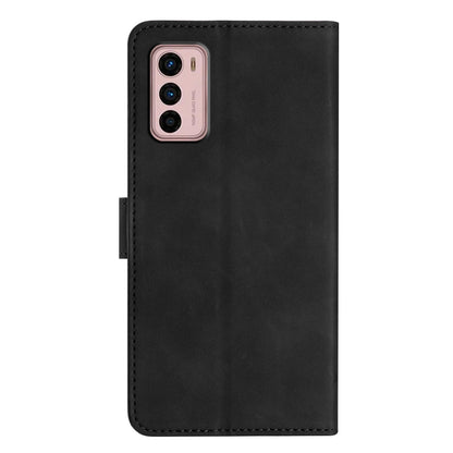 For Motorola Moto G42 4G PU Leather Butterfly Imprinted Shockproof Stand Shell Wallet Phone Case