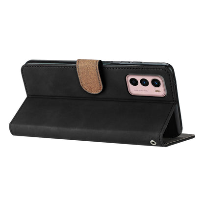 For Motorola Moto G42 4G PU Leather Butterfly Imprinted Shockproof Stand Shell Wallet Phone Case