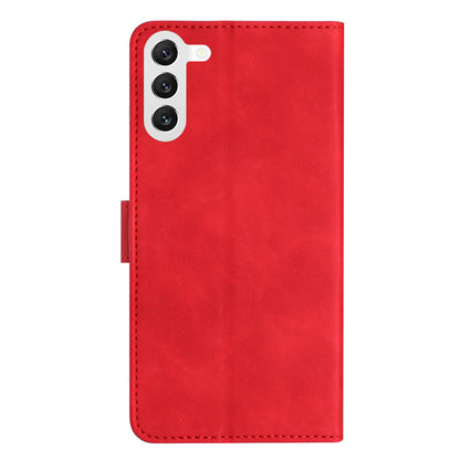 PU Leather Phone Case for Samsung Galaxy S23 Butterfly Imprinted Stand Shell Wallet Flip Cover