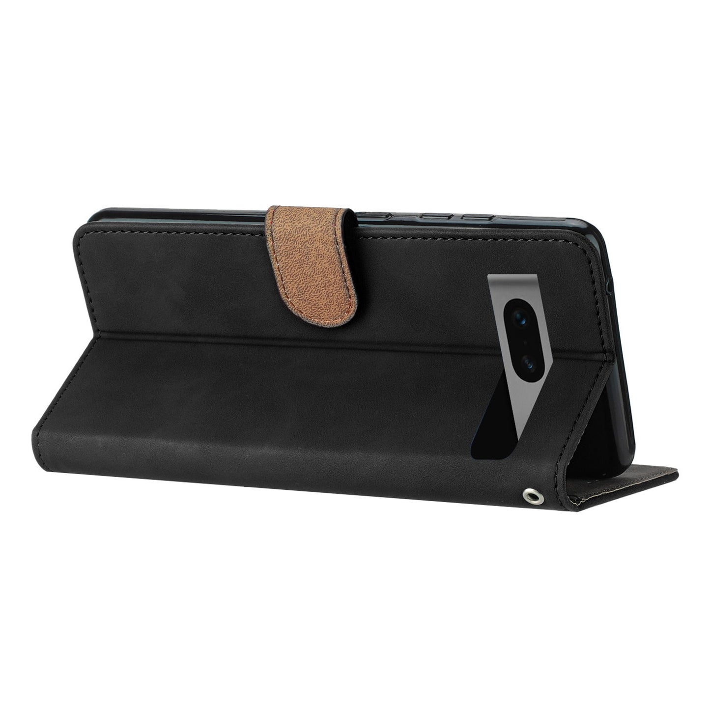 Phone Case for Google Pixel 7 5G Shockproof Butterfly Imprinted Wallet Flip Leather Cover Stand Shell