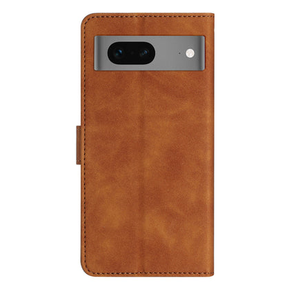 Phone Case for Google Pixel 7 5G Shockproof Butterfly Imprinted Wallet Flip Leather Cover Stand Shell