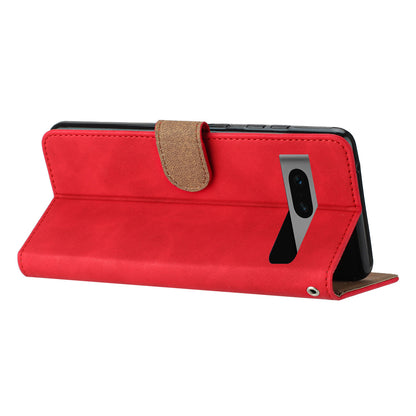 Phone Case for Google Pixel 7 5G Shockproof Butterfly Imprinted Wallet Flip Leather Cover Stand Shell