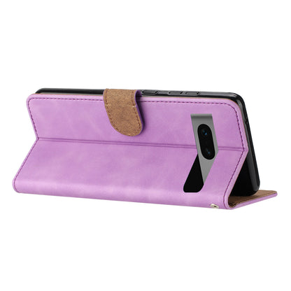 Phone Case for Google Pixel 7 5G Shockproof Butterfly Imprinted Wallet Flip Leather Cover Stand Shell