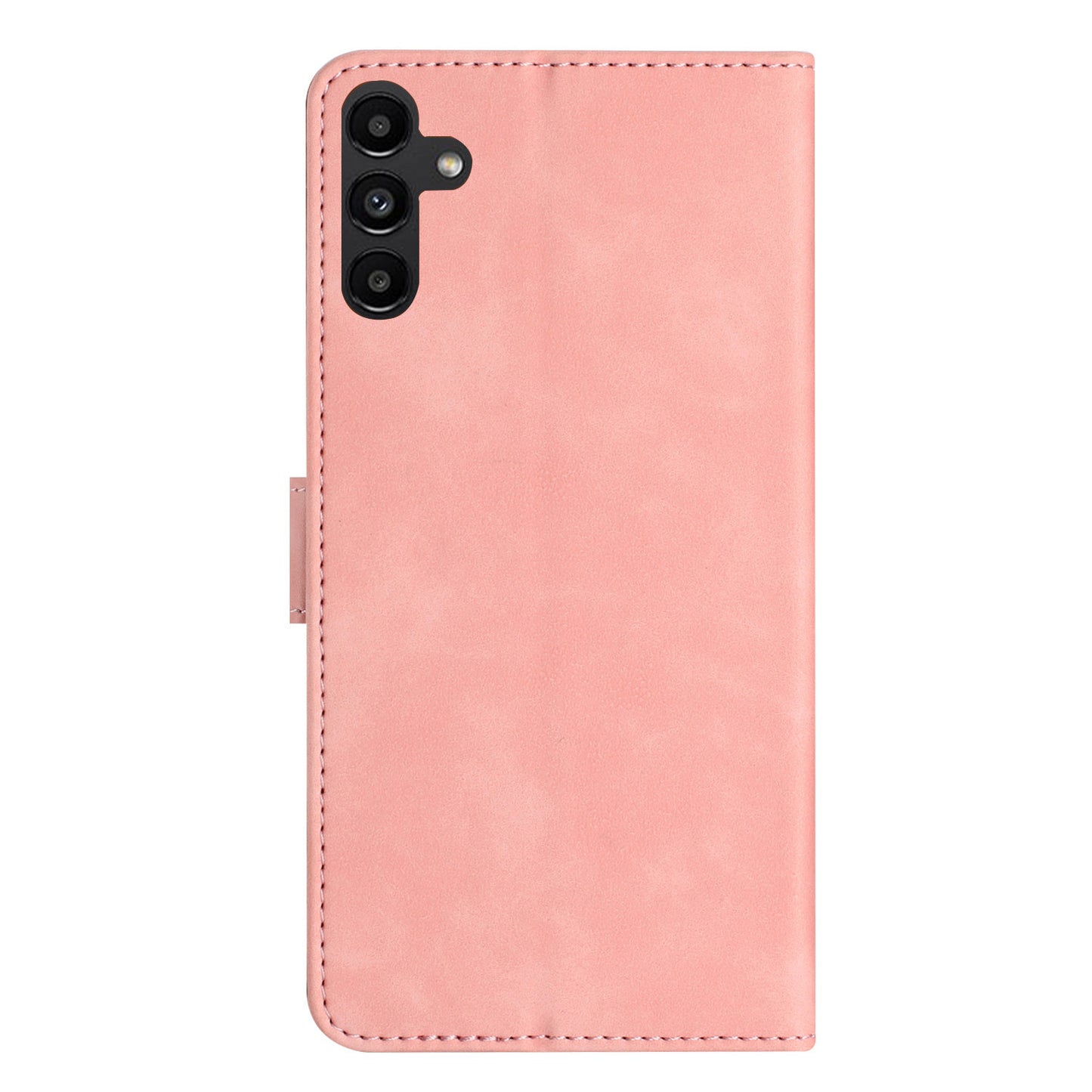 Stand Case for Samsung Galaxy A34 5G Fingerprint Free Butterfly Imprinted Wallet Leather Cover