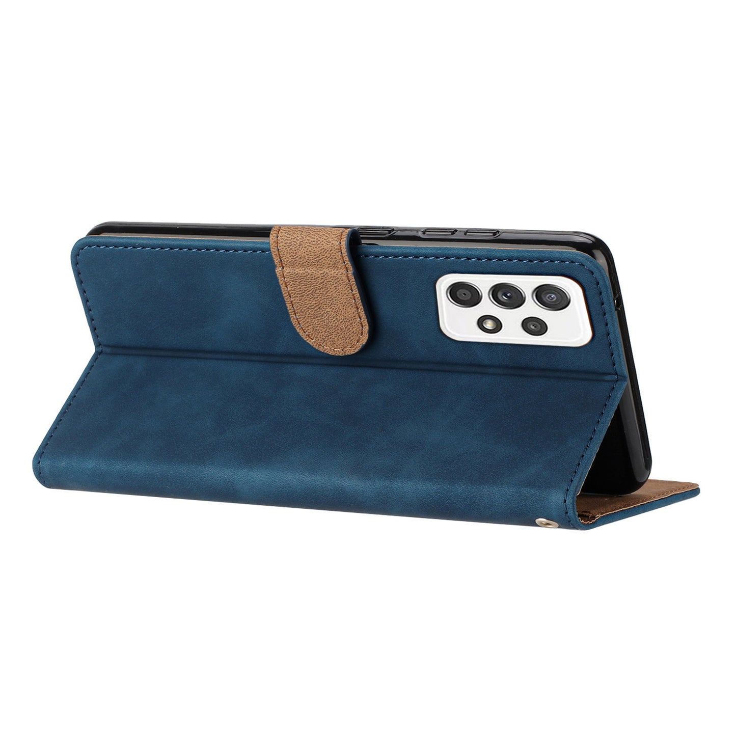 For Samsung Galaxy A53 5G Stand Case, Butterfly Imprinted Wallet Splash Proof PU Leather Cover