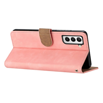 For Samsung Galaxy S22+ 5G Stand Wallet Folio Flip Case Butterfly Imprinted Splash Proof Leather Cover