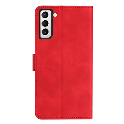 For Samsung Galaxy S22+ 5G Stand Wallet Folio Flip Case Butterfly Imprinted Splash Proof Leather Cover