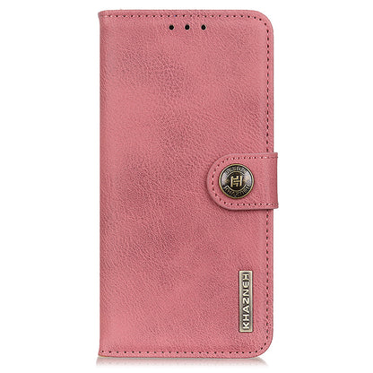KHAZNEH PU Leather Case for Xiaomi 13 Ultra , Cowhide Texture Wallet Stand Phone Cover