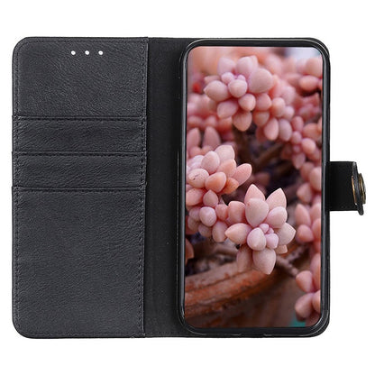 KHAZNEH PU Leather Case for Xiaomi 13 Ultra , Cowhide Texture Wallet Stand Phone Cover