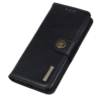 KHAZNEH PU Leather Case for Xiaomi 13 Ultra , Cowhide Texture Wallet Stand Phone Cover