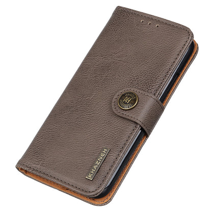 KHAZNEH PU Leather Case for Xiaomi 13 Ultra , Cowhide Texture Wallet Stand Phone Cover
