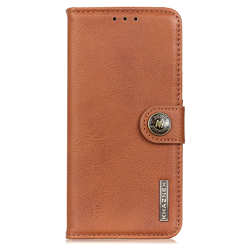 KHAZNEH PU Leather Case for Xiaomi 13 Ultra , Cowhide Texture Wallet Stand Phone Cover