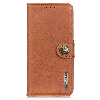 KHAZNEH PU Leather Case for Xiaomi 13 Ultra , Cowhide Texture Wallet Stand Phone Cover