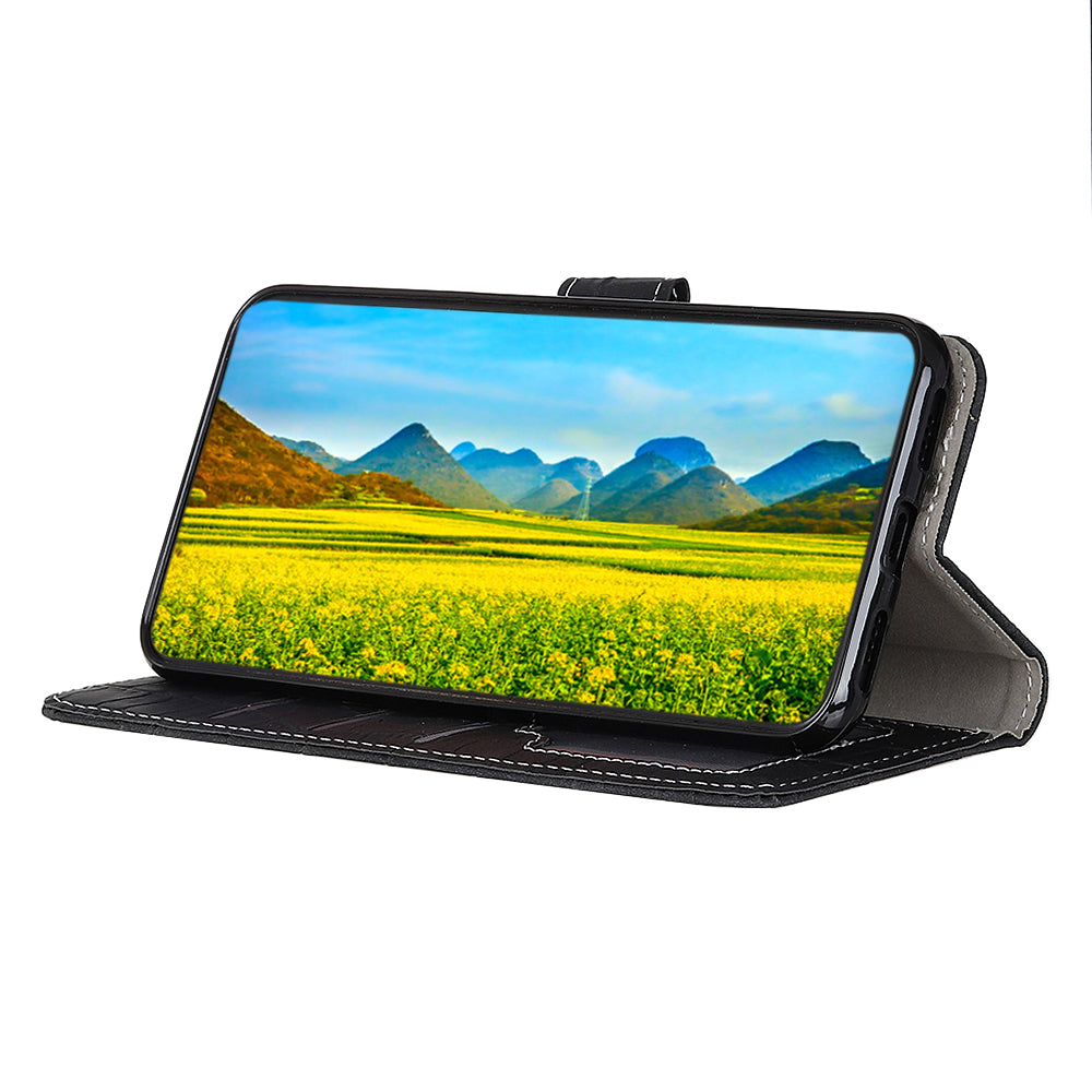 For Xiaomi 13 Ultra Anti-Scratch Phone Case Crocodile Texture Soft Leather Wallet Stand Phone Cover