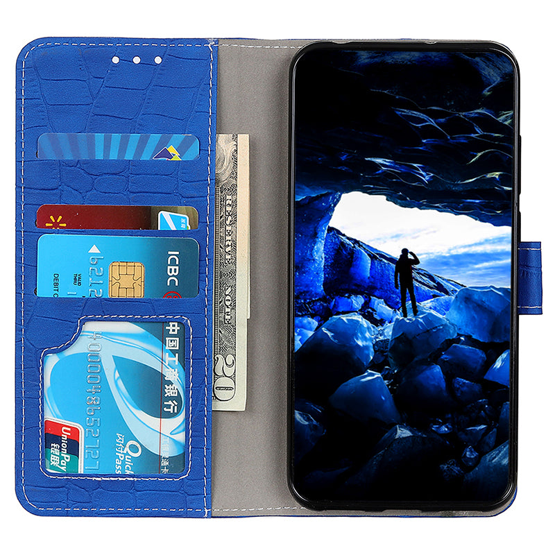 For Xiaomi 13 Ultra Anti-Scratch Phone Case Crocodile Texture Soft Leather Wallet Stand Phone Cover