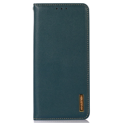 KHAZNEH For Xiaomi 13 Ultra Mobile Phone Cover RFID Blocking Genuine Cowhide Leather Stand Wallet Case