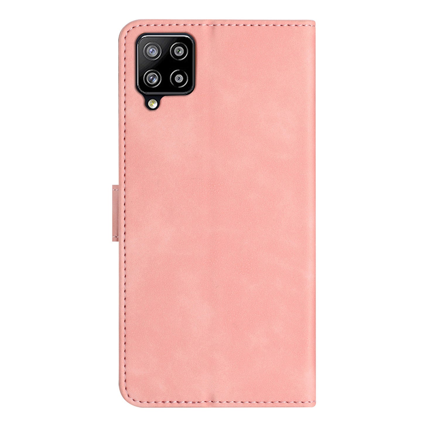 For Samsung Galaxy M32 (Global Version) 4G Butterfly Imprinted Phone Case Leather Wallet Flip Stand Cover