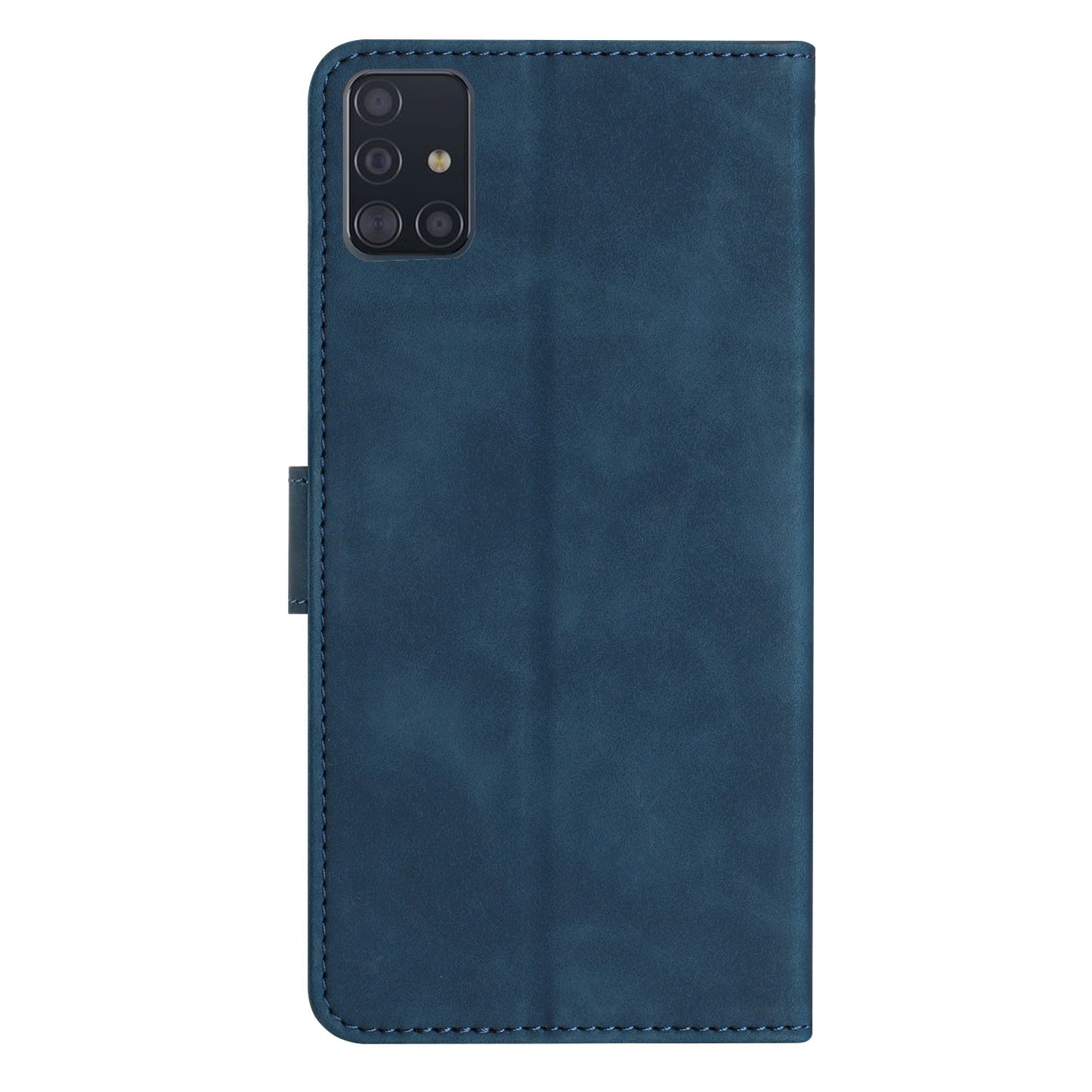 For Samsung Galaxy A51 4G SM-A515 PU Leather Wallet Case Butterfly Imprinted Phone Stand Cover