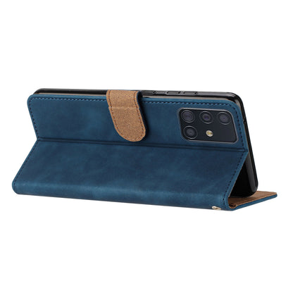 For Samsung Galaxy A51 4G SM-A515 PU Leather Wallet Case Butterfly Imprinted Phone Stand Cover