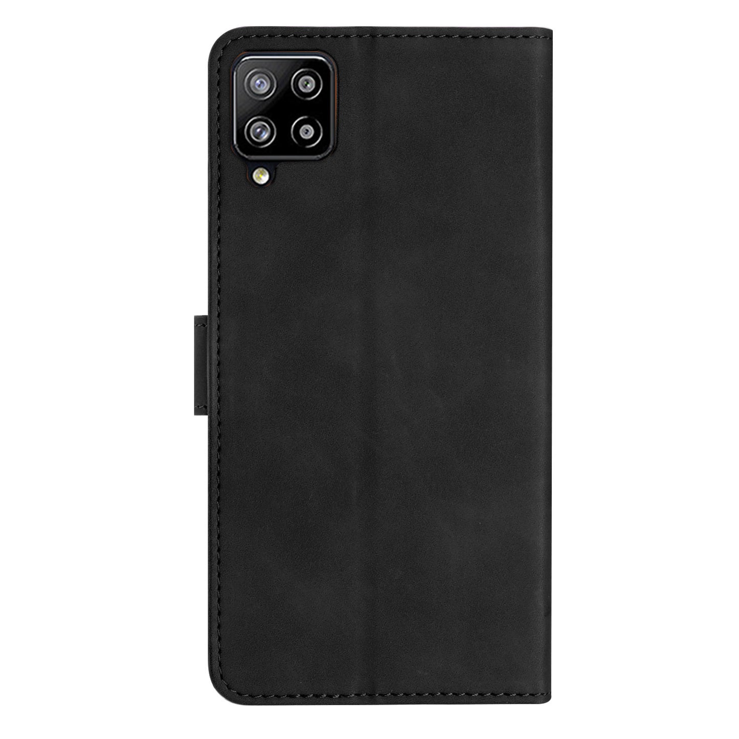 Butterfly Imprinted Phone Case for Samsung Galaxy M53 5G PU Leather Cover with Stand Wallet