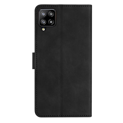 Butterfly Imprinted Phone Case for Samsung Galaxy M53 5G PU Leather Cover with Stand Wallet