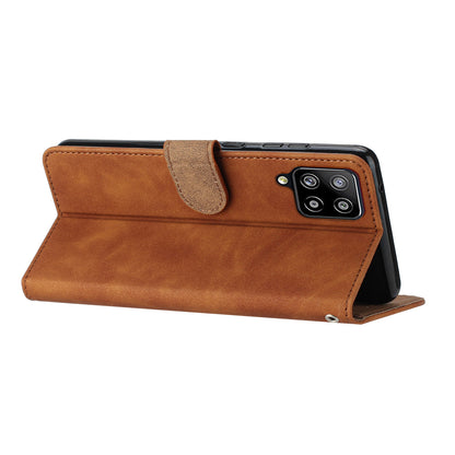 Butterfly Imprinted Phone Case for Samsung Galaxy M53 5G PU Leather Cover with Stand Wallet