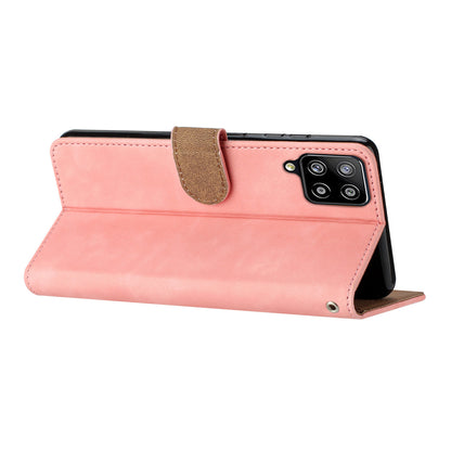 Butterfly Imprinted Phone Case for Samsung Galaxy M53 5G PU Leather Cover with Stand Wallet