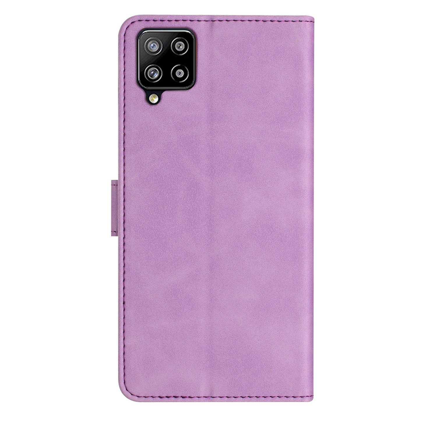 Butterfly Imprinted Phone Case for Samsung Galaxy M53 5G PU Leather Cover with Stand Wallet