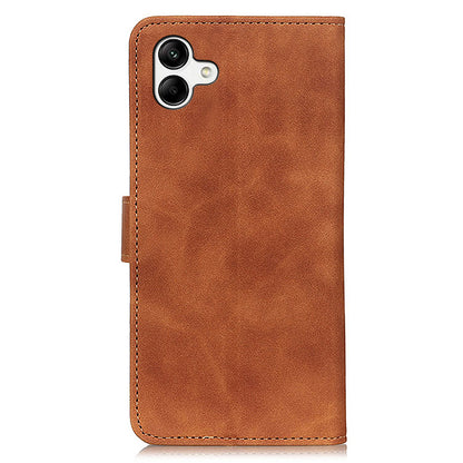 KHAZNEH For Samsung Galaxy F14 5G PU Leather Phone Stand Case Wallet Retro Smartphone Cover