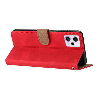 For Xiaomi Redmi Note 12 Pro 5G / Redmi Note 12 Pro Speed 5G / Poco X5 Pro 5G Phone Case Leather Wallet Stand Cover with Imprinted Butterfly Pattern