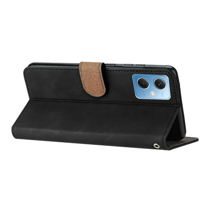 For Xiaomi Poco X5 5G / Redmi Note 12 5G (China) / (India) / (Global) Phone Case Leather Wallet Imprinted Butterfly Stand Cover