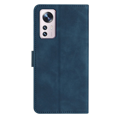 Phone Cover for Xiaomi 12 Lite 5G Imprinted Butterfly Phone Case Leather Wallet Flip Stand Phone Shell
