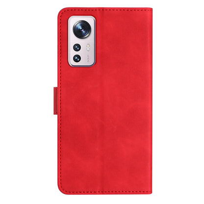 Phone Cover for Xiaomi 12 Lite 5G Imprinted Butterfly Phone Case Leather Wallet Flip Stand Phone Shell