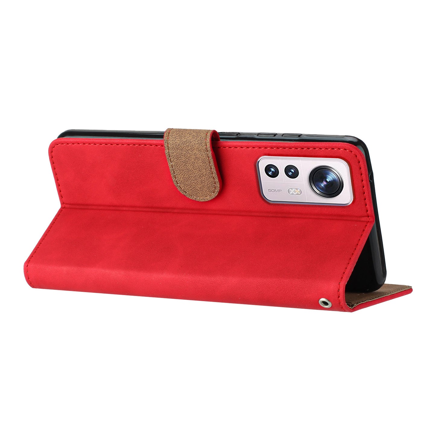 Phone Cover for Xiaomi 12 Lite 5G Imprinted Butterfly Phone Case Leather Wallet Flip Stand Phone Shell