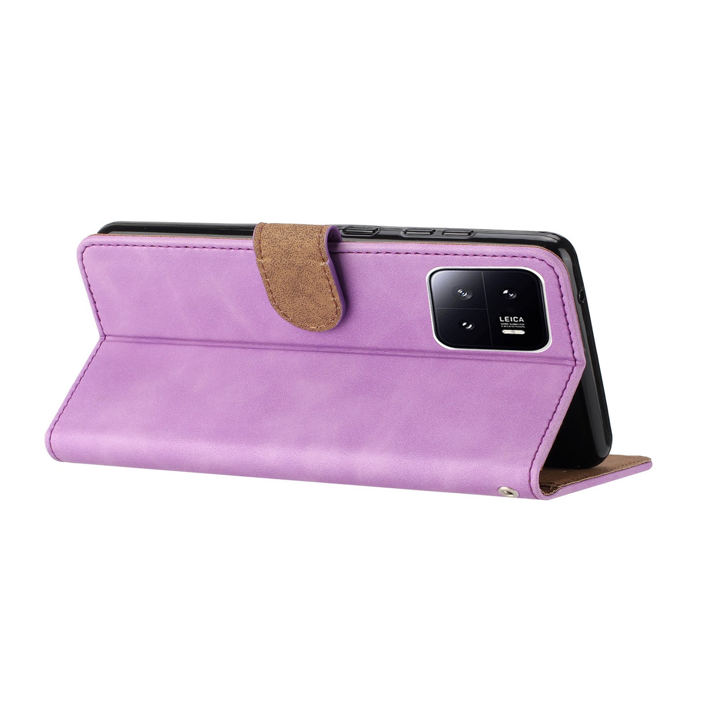 For Xiaomi 13 Pro 5G Cell Phone Case Leather Wallet Imprinted Butterfly Stand Phone Cover