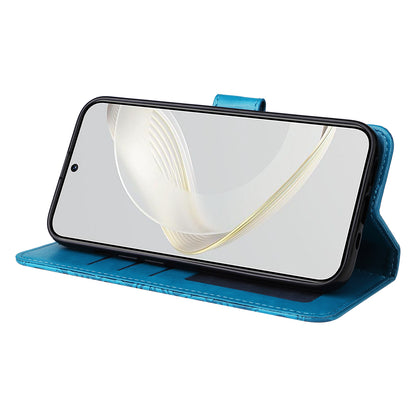 Protective Cover for Huawei nova 11 Pro / nova 11 Ultra Wallet PU Leather Sunflower Imprinted Stand Phone Flip Case