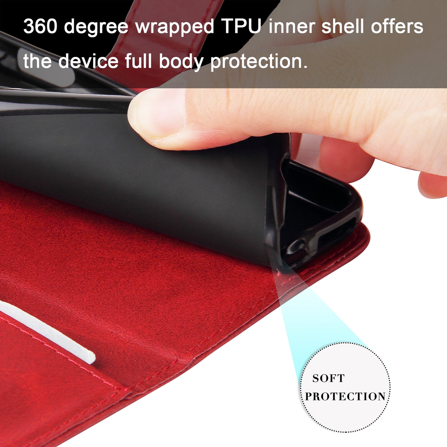 Leather Phone Case for Huawei nova 11 , Calf Texture Zipper Pocket Stand Wallet Shockproof Cover