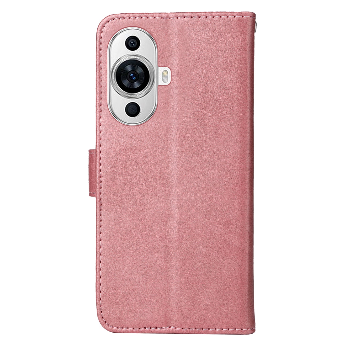 For Huawei nova 11 Wallet Case PU Leather  Calf Texture Flip Stand Phone Cover