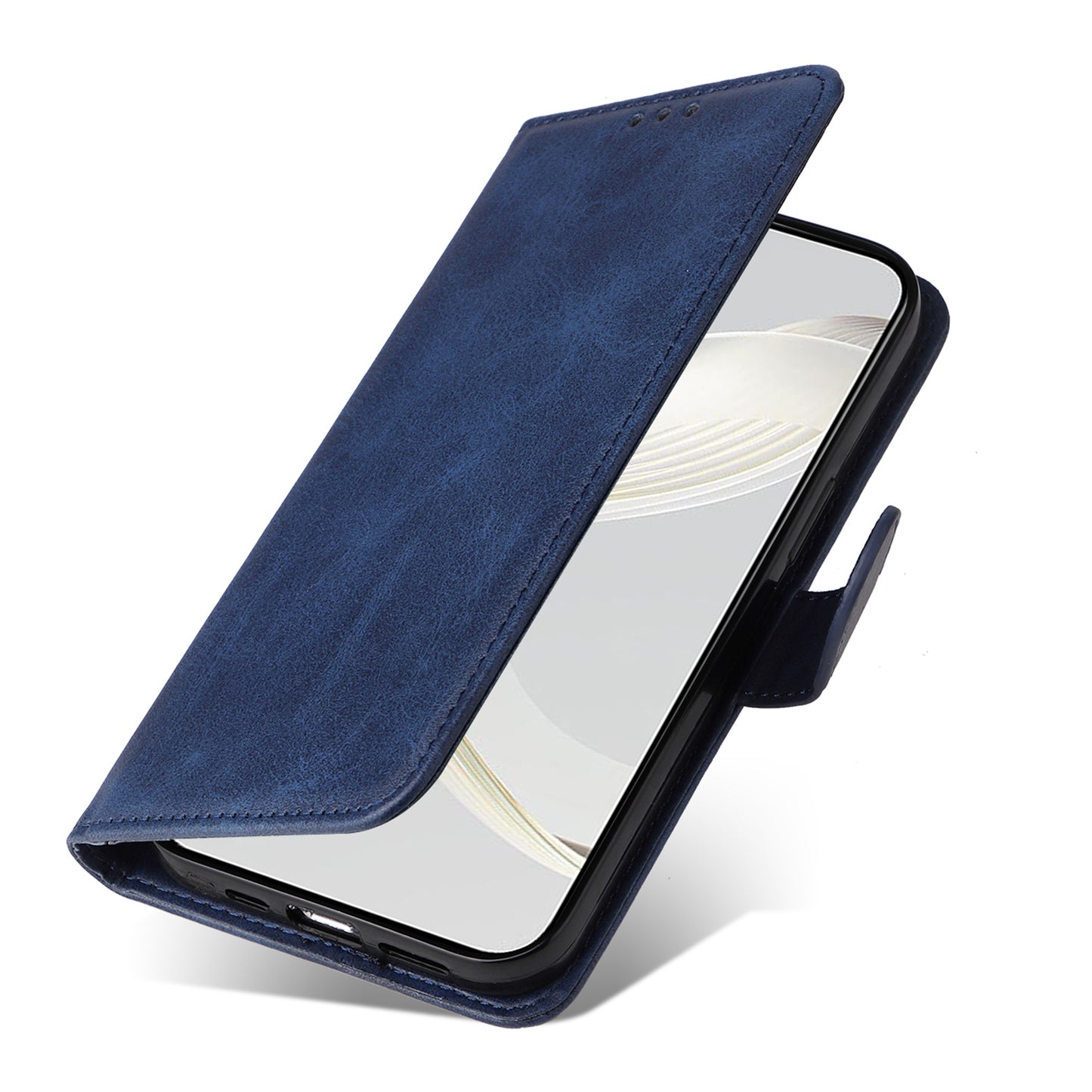 For Huawei nova 11 Wallet Case PU Leather  Calf Texture Flip Stand Phone Cover