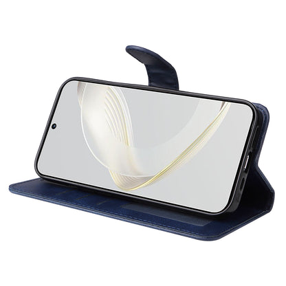 For Huawei nova 11 Pro / nova 11 Ultra PU Leather Case Calf Texture Wallet Stand Phone Cover with Strap