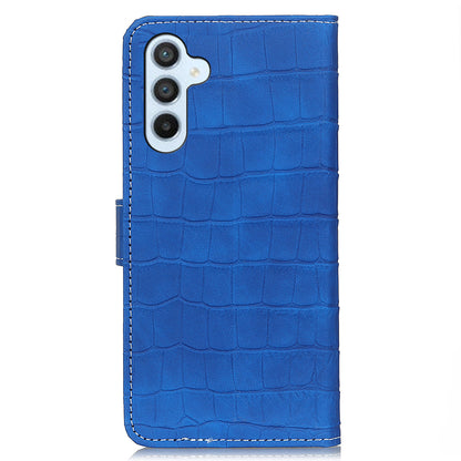 For Samsung Galaxy M54 5G / F54 5G Leather Phone Case Stand Crocodile Texture Phone Wallet Cover