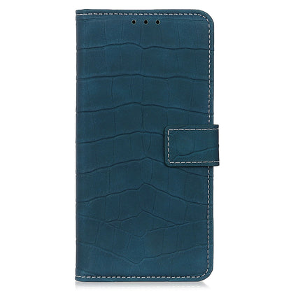 For Samsung Galaxy M54 5G / F54 5G Leather Phone Case Stand Crocodile Texture Phone Wallet Cover