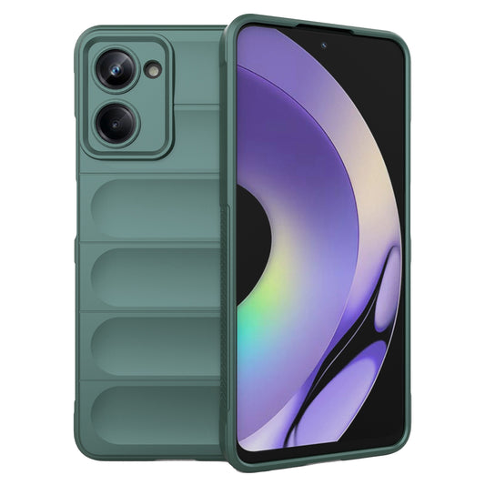 For Realme 10 Pro 5G Rugged Phone Case Shock-absorption Flexible TPU Back Cover