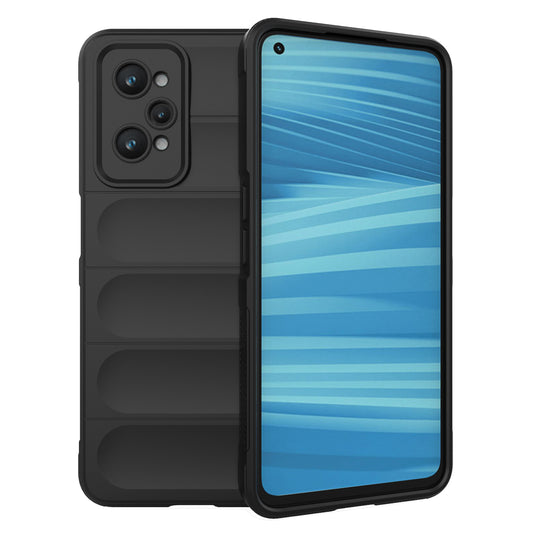 For Realme GT2 Soft TPU Rugged Phone Case Drop-Proof Protective Cover