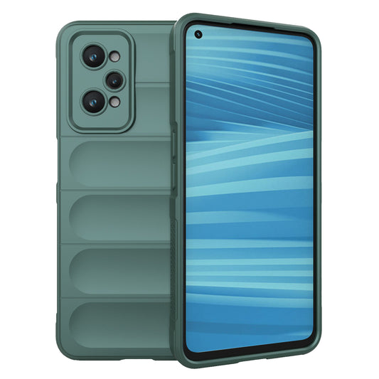 For Realme GT2 Soft TPU Rugged Phone Case Drop-Proof Protective Cover