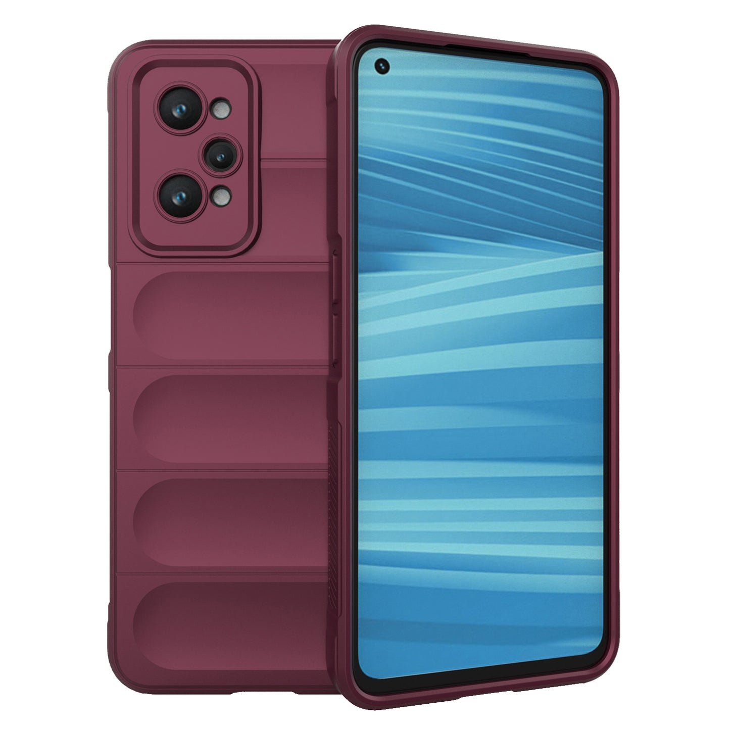 For Realme GT2 Soft TPU Rugged Phone Case Drop-Proof Protective Cover